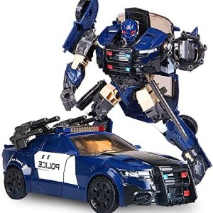 Optimus Prime Roadblock Police Car Robot H6001-5 Transformer Raptor Optimus Prime Autobots Transformación de película 7 Juguete Aleación Robot Anime Optimus Prime Roadblock Police Car Robot H6001-5 Transformer Raptor Optimus Prime Autobots Transformación de película 7 Juguete Aleación Robot Anime