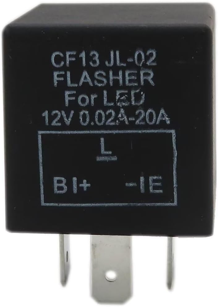 Relé LED ajustable de 3 pines CF13 JL-02 para luz de señal de giro Hyper Flash Fix Reemplazo para Suzuki Swift GLS Hatchback 2016 4 puertas