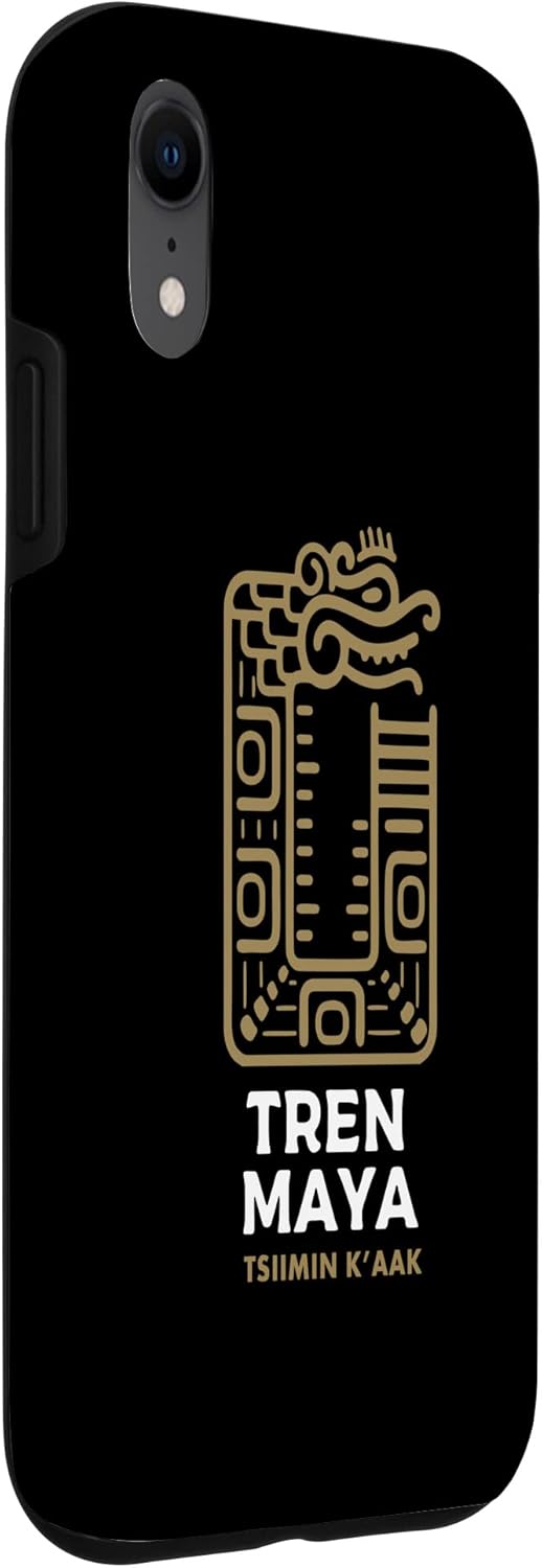 Funda de tren maya para iPhone XR Tren Maya