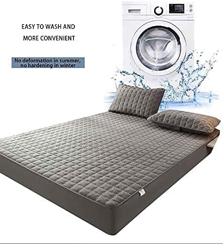 MAGCOR Protector de colchón tamaño King, impermeable, súper suave, ligero, transpirable, sin ruido, funda de colchón ajustable de alta calidad que