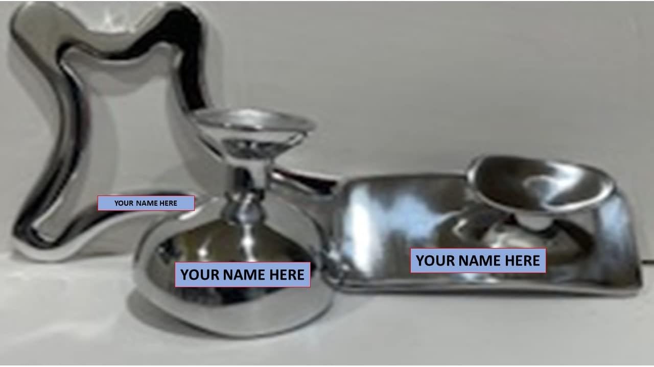 Wood TherapyMaderoterapia Colombiana Herramientas de terapia de metal para escultura corporal de hielo kit de masaje plateado - Imagen 9