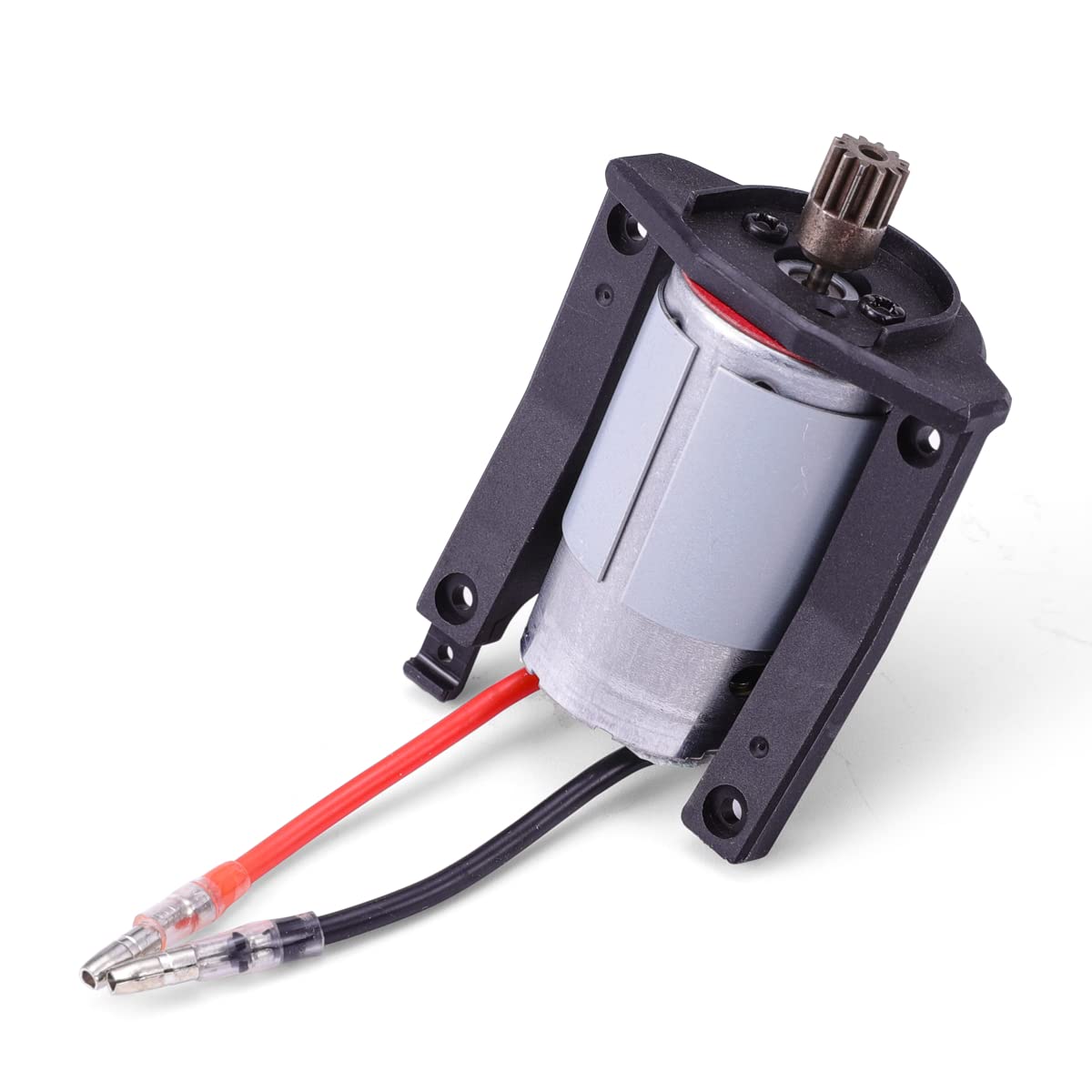 HAIBOXING Piezas de repuesto para automóviles RC a escala 112, camión a control remoto, motor cepillado 390 con piñón de motor aplicable a 903 y 905