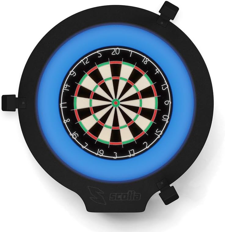 Scolia Automatic Darts Scoring Systems for Steel Tip Darts Play Games & Tournaments Online or in-Person with Reliable Automated Chalking & Calling