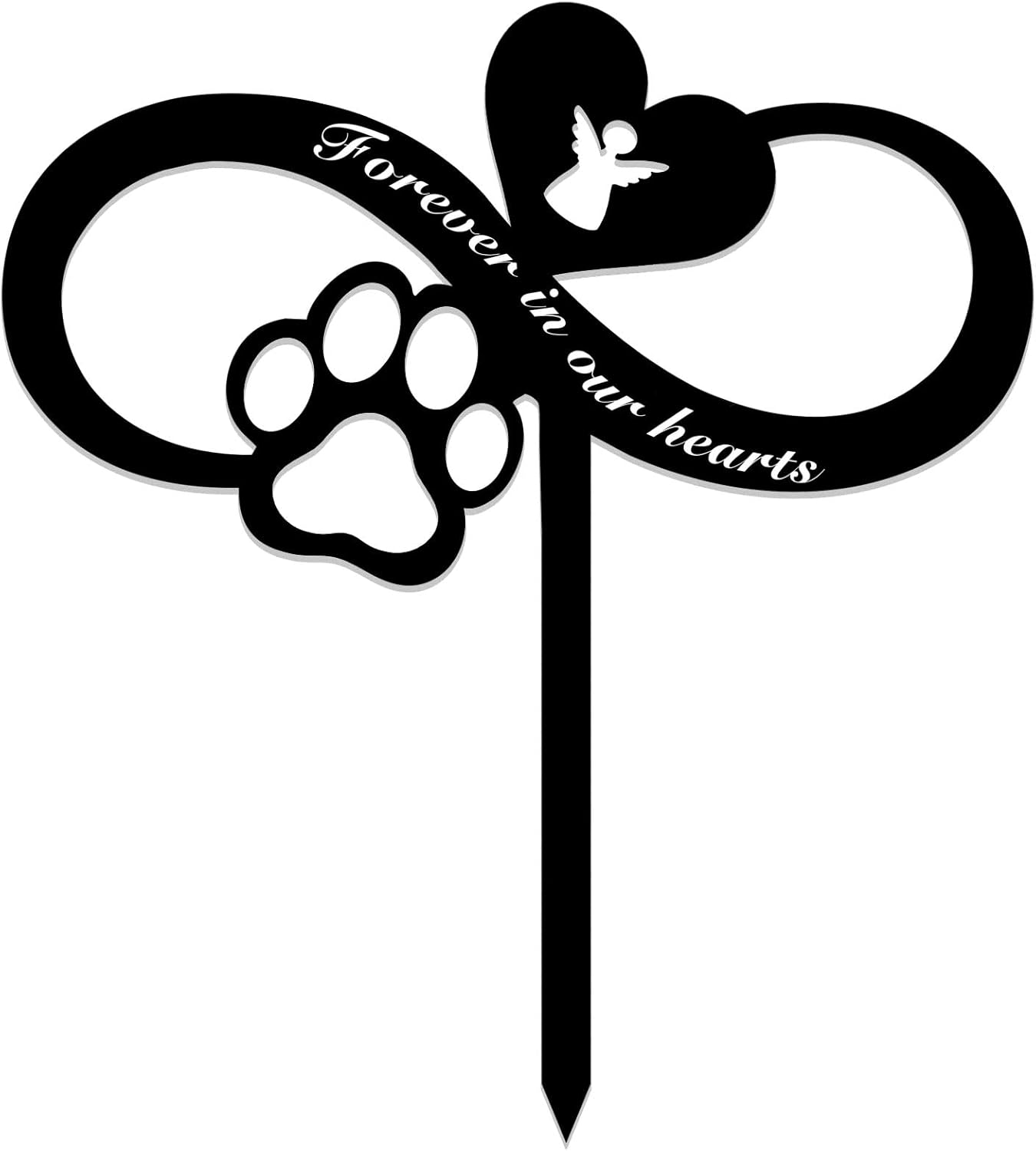 Marcadores conmemorativos de tumbas para perros y gatos, regalos conmemorativos, estaca para pérdida de mascotas, placas conmemorativas al aire