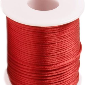 QISHOP Cuerda de cuerda para pulsera de 0.069 pulgadas, hilo de cuentas negras, cuerda trenzada de 109 yardas, cuerda Nyon para pulseras de macramé, QISHOP Cuerda de cuerda para pulsera de 0.069 pulgadas, hilo de cuentas negras, cuerda trenzada de 109 yardas, cuerda Nyon para pulseras de macramé,