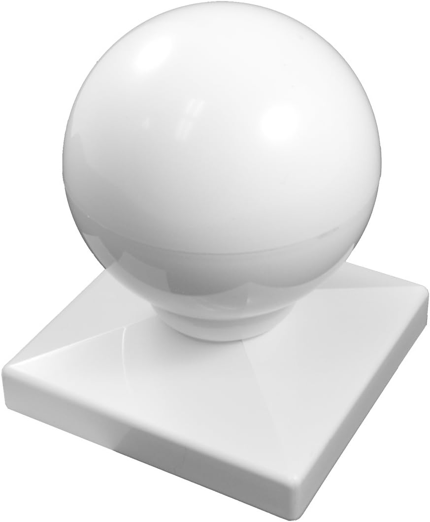 Weatherables Tapas de poste de 4 x 4  Cubierta de vinilo resistente a la intemperie para exteriores para una durabilidad duradera y fácil