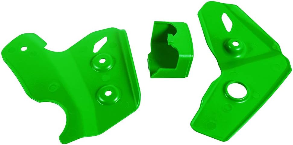 Protector de marco de motocicleta parachoques cubierta protectora Accesorios de carenado para KLX250 1993-2016 para D-TrackerX 1998-2016 (verde)