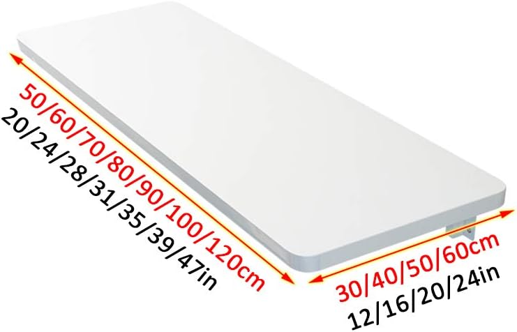 Mesa de pared plegable consola de cocina mesa de comedor, mesas de barra multifunción, escritorio de computadora flotante, mesa de aprendizaje de