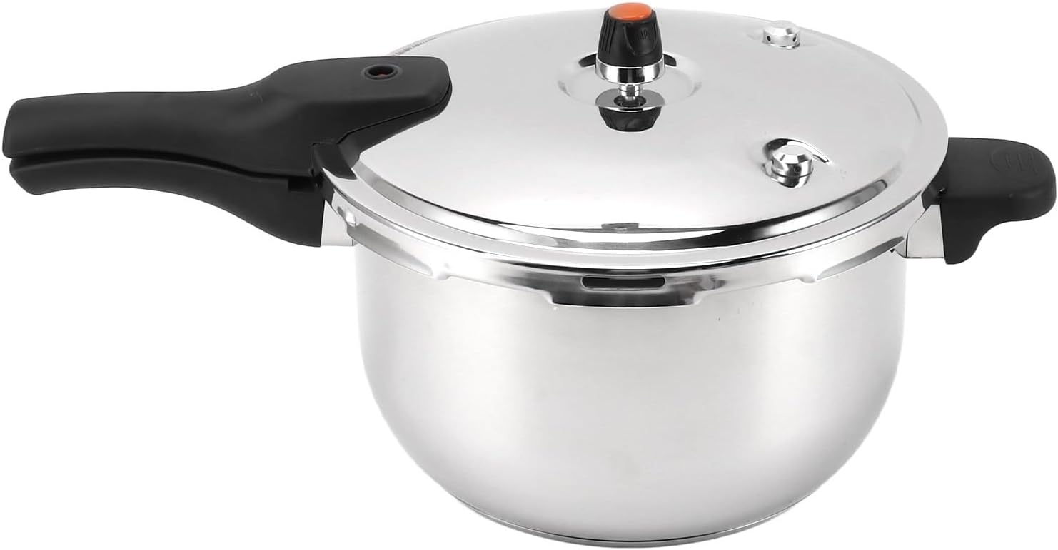 Olla a presión, olla a presión 80KPA multifuncional con válvula de seguridad para el hogar (4L)