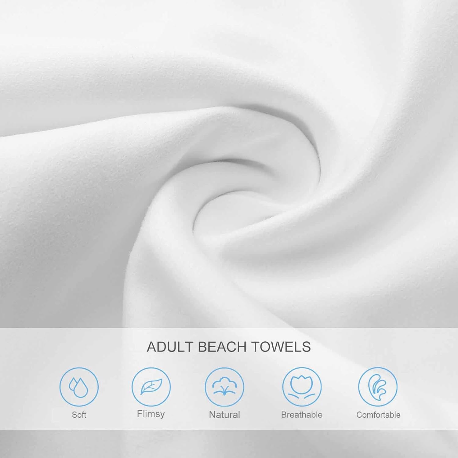 Real Estate is My Hustle – Toalla de playa para adultos, sin arena, de secado rápido, para piscina, manta de playa
