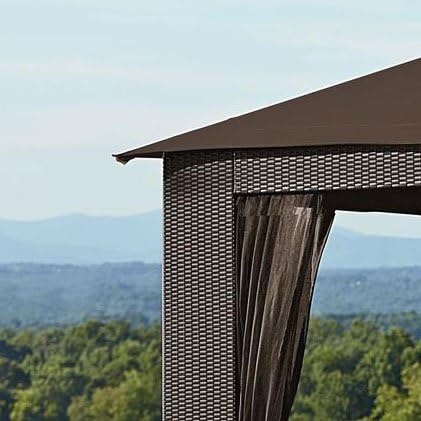 Garden Winds Cubierta superior de toldo de repuesto para cenador de mimbre – RipLock 350