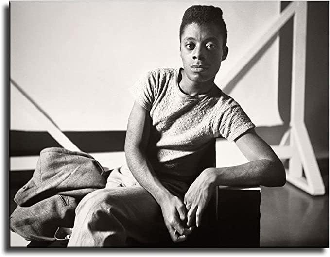James Baldwin – Lienzo decorativo para pared, póster de historia retro en blanco y negro, impresión de imagen, decoración del hogar, habitación,