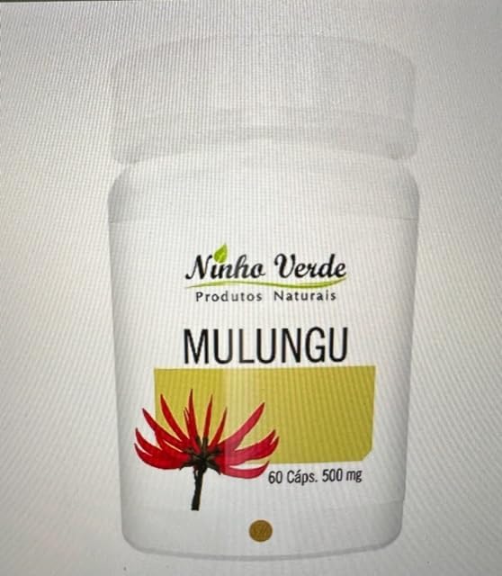 Ninho Verde Mulungu Cápsulas 500 mg – 60 Unidades (1Pack)
