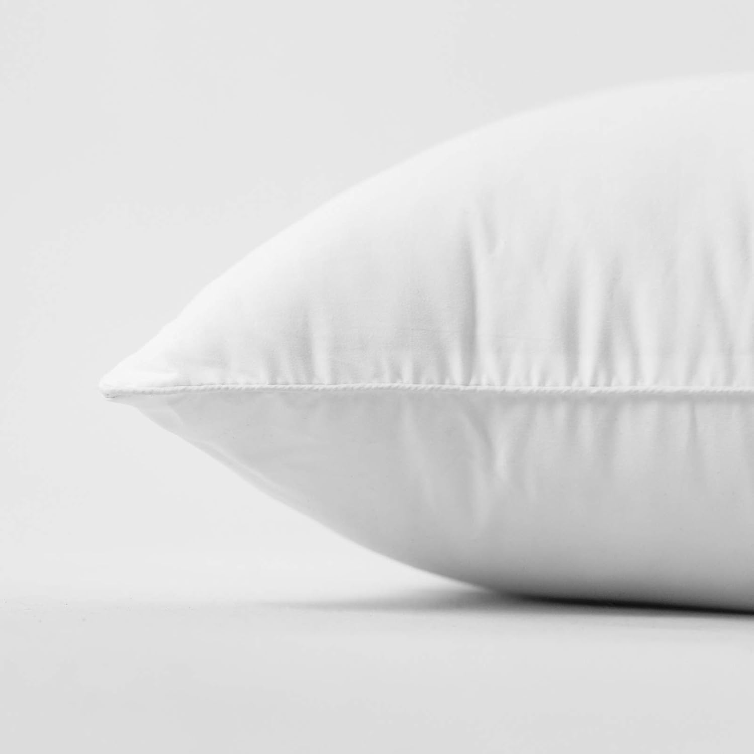 Funda de almohada alternativa de plumón sintético resistente al agua, forma cuadrada, 20 x 20 pulgadas
