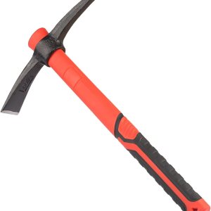 Azada de mattock de 15 pulgadas, hacha forjada de selección de jardín con mango de fibra de vidrio, azada Mattock para aflojar el suelo, jardinería, Azada de mattock de 15 pulgadas, hacha forjada de selección de jardín con mango de fibra de vidrio, azada Mattock para aflojar el suelo, jardinería,