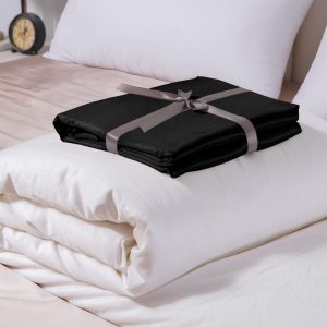 THXSILK Edredón de seda cubierto de seda de lujo para primavera y otoño, 2 en 1, funda de edredón 100% seda extraíble, más edredón 100% seda, tamaño THXSILK Edredón de seda cubierto de seda de lujo para primavera y otoño, 2 en 1, funda de edredón 100% seda extraíble, más edredón 100% seda, tamaño