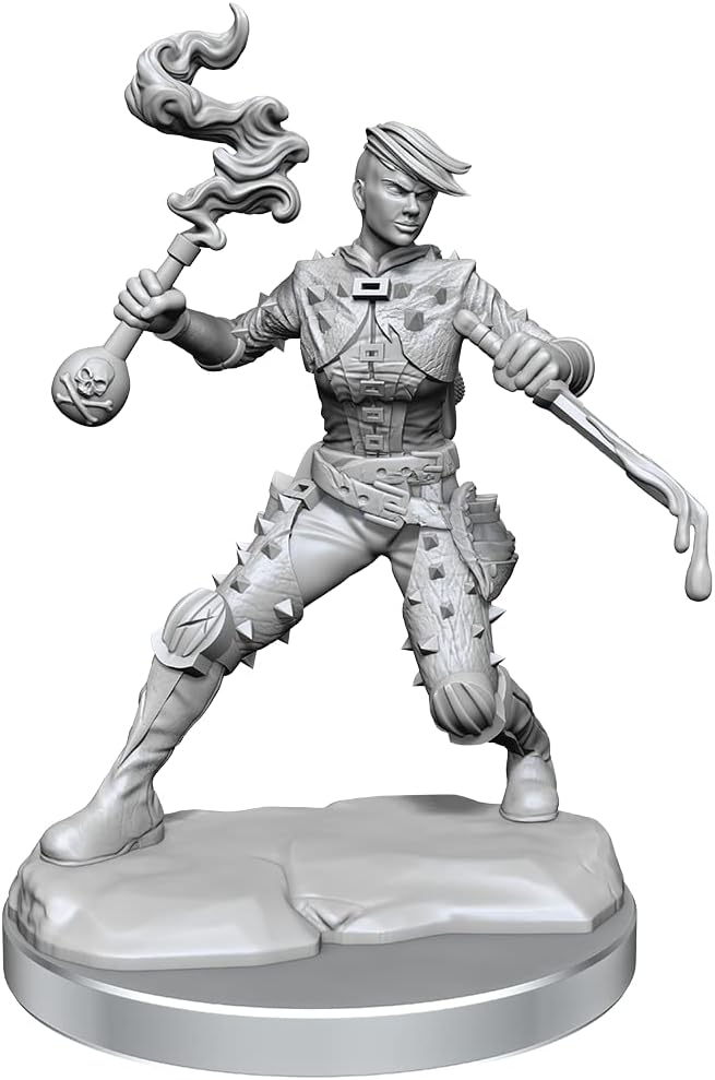 D&D Frameworks Human Rogue Female – Sin pintar y sin ensamblar