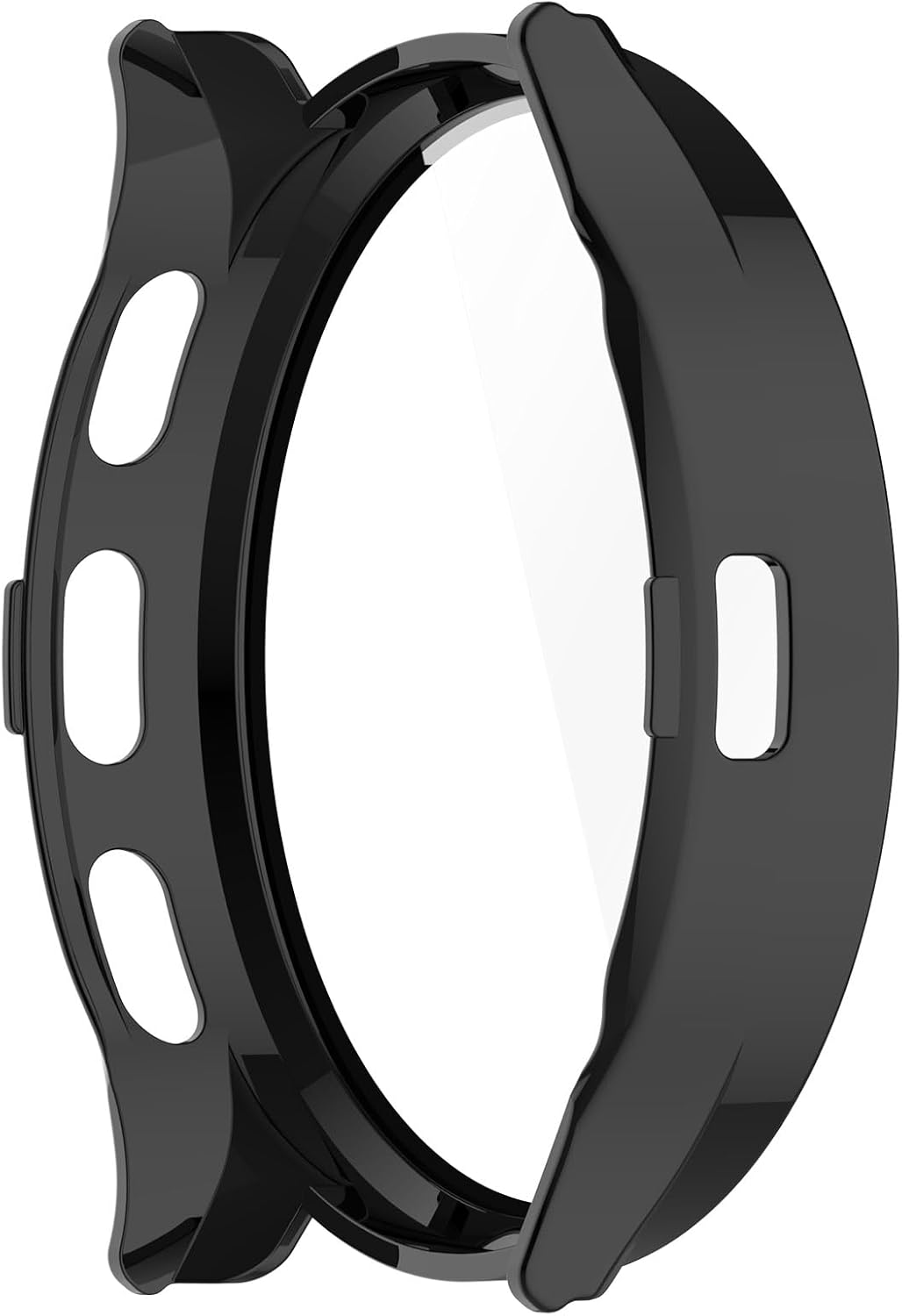 Protector de pantalla diseñado para Garmin Venu 3 con película de vidrio templado, parachoques de policarbonato duro, cubierta completa, accesorios