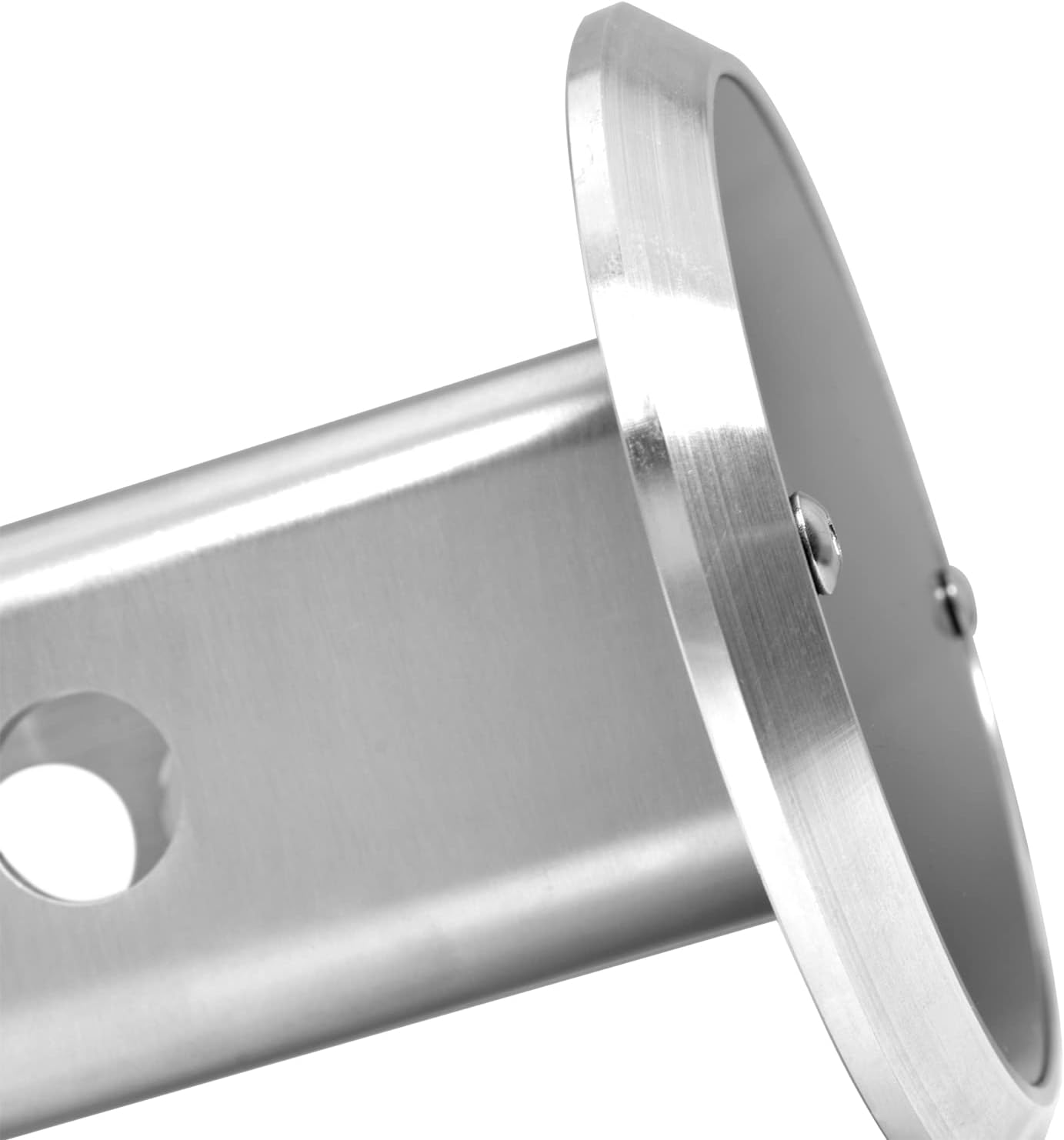 Hecho para Ford F-150 Lariat 3D Logo en la cubierta de enganche de remolque de aluminio cepillado ovalado de 2 pulgadas