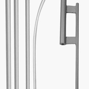 Barra de bandera de plumas y suelo prémium de 15 pies de alto, kit de bandera de plumas Swooper Barra de bandera de plumas y suelo prémium de 15 pies de alto, kit de bandera de plumas Swooper