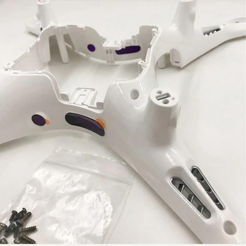 XNasu Phantom 4 Pro – Carcasa para reparación de drones D-JI Phantom 4 Pro (color superior e inferior)