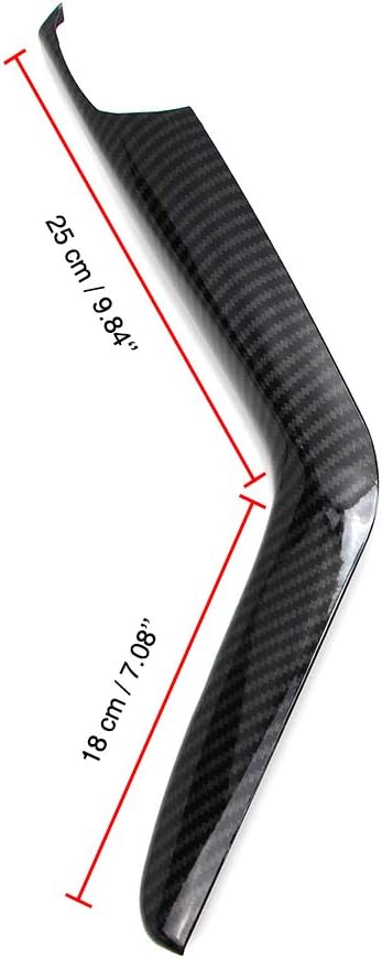 Cubierta de panel de cambio automático de palanca de cambios para Honda Civic de 10 generación 2016 2017 2018 2019 2020 2021 Sedan estilo de fibra