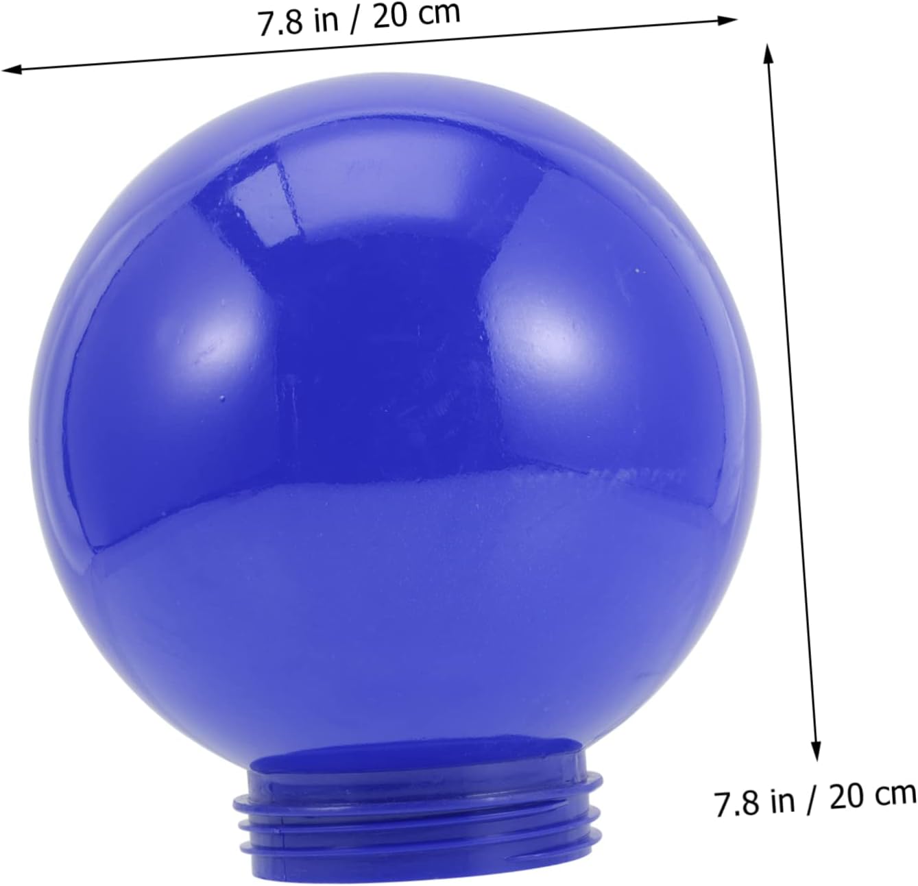 Pantalla de globo de repuesto, pantalla de cristal, lámpara colgante de cúpula, postes de luz para lámpara exterior, pantalla de repuesto pequeña,