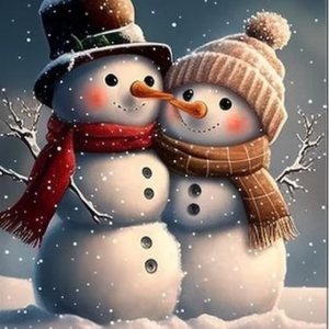 Kits de pintura de diamantes para adultos, bonito muñeco de nieve, 5D DIY Feliz Navidad, kit de taladro redondo completo de puntos de diamante con Kits de pintura de diamantes para adultos, bonito muñeco de nieve, 5D DIY Feliz Navidad, kit de taladro redondo completo de puntos de diamante con