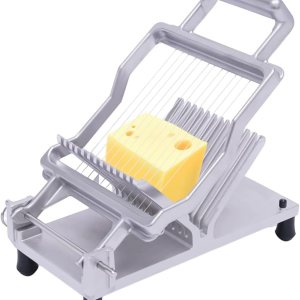 Cortador de queso comercial de 0.4 in y 0.8 in, cortador de cocina de acero inoxidable Herramientas de corte de queso de alambre Cortador de Cortador de queso comercial de 0.4 in y 0.8 in, cortador de cocina de acero inoxidable Herramientas de corte de queso de alambre Cortador de