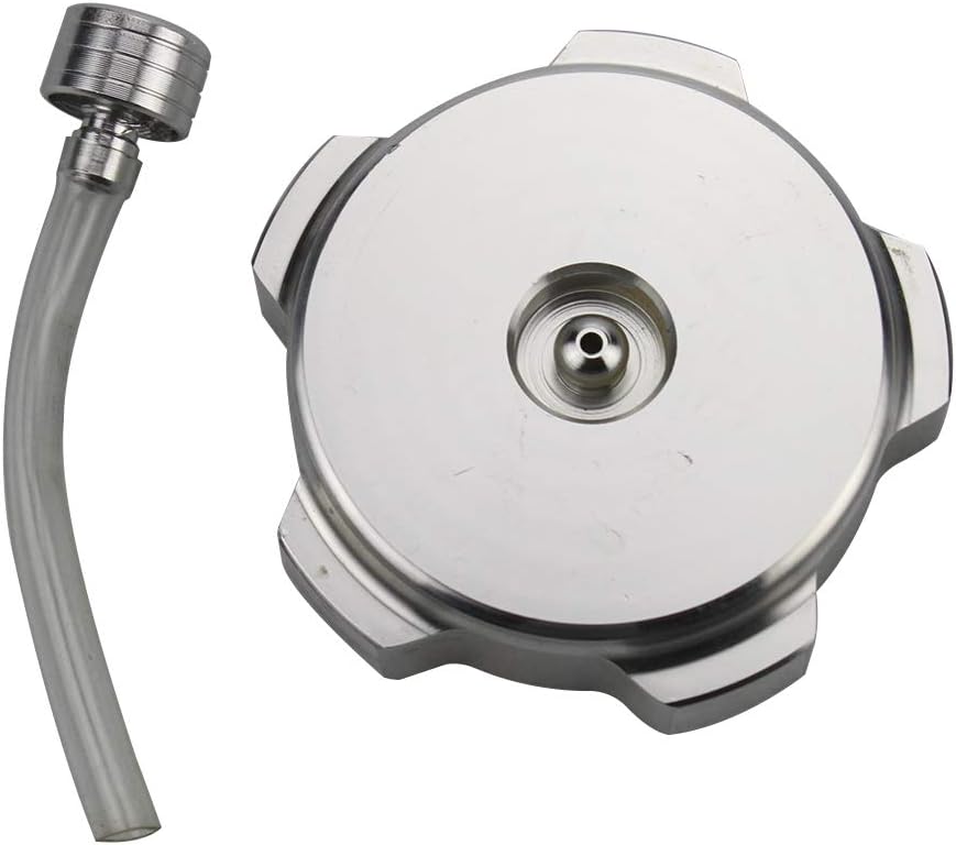 GOOFIT Tapa de depósito de combustible de repuesto para SSR Thumpstar TTR Lifan BSE Kayo Roketa Taotao Kazuma Coolste Dirt Bike Motocicleta Pit Bike
