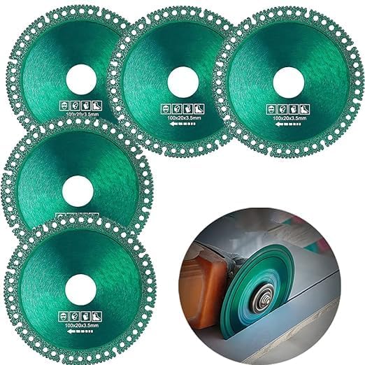 Discos indestructibles de 4 pulgadas, disco indestructible para amoladora angular, hoja de sierra de corte multifuncional compuesto de disco