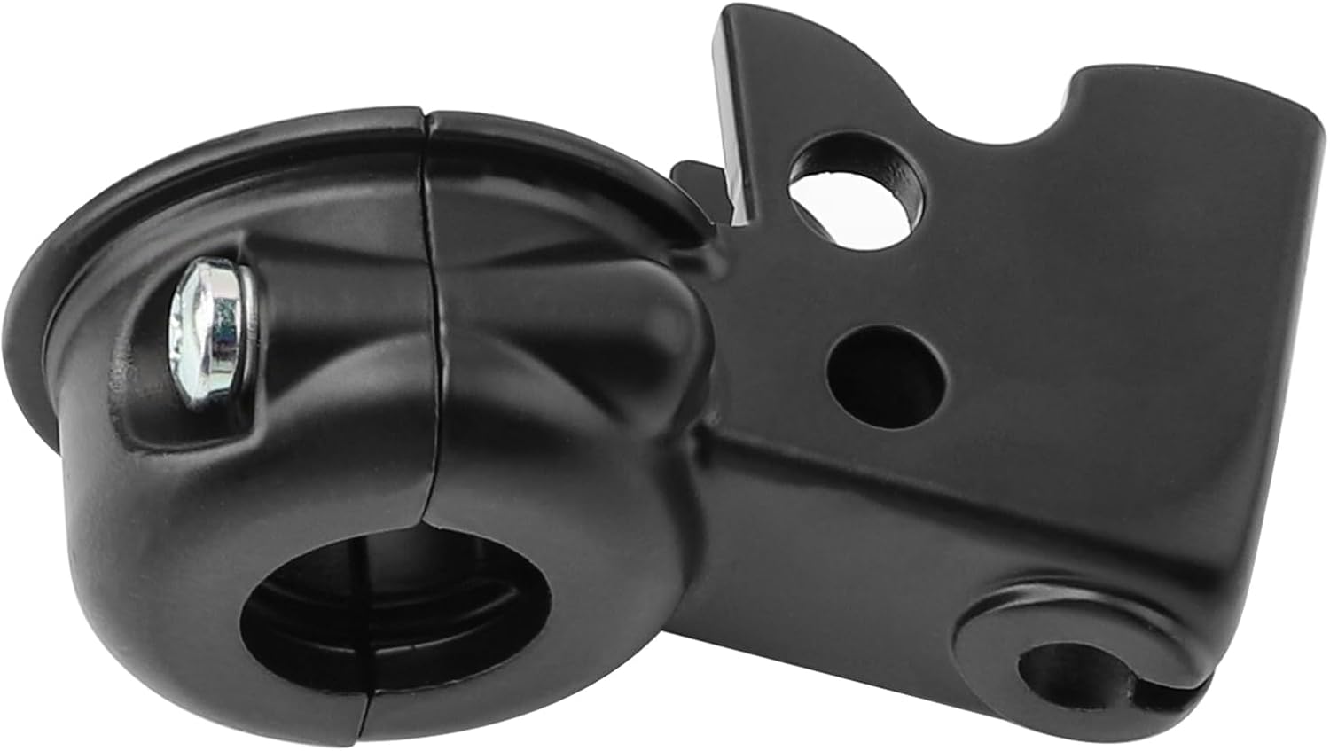 M MATI Palanca de embrague Perch Mount Soporte Negro para Harley Davidson Sportster 883 1200 Softail Dyna Electra Glide Road King Fat Boy Night