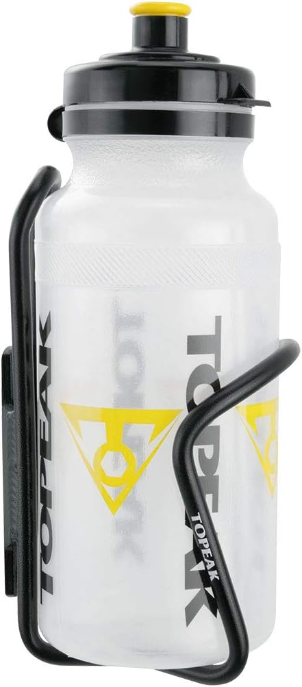 Topeak Jaula de transporte unisex con botella AL, negro, talla única