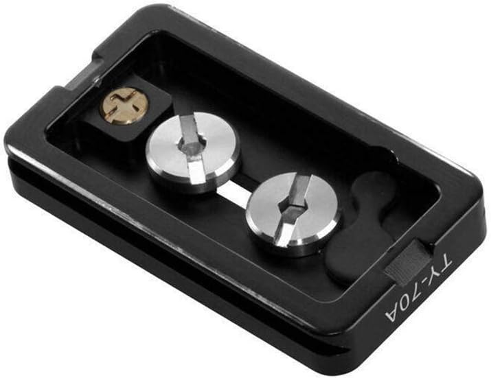 SIRUI TY-70A Placa De Liberación Rápida Con Pin De Video Compatible Con VA-5 Cabezal Fluido – Negro