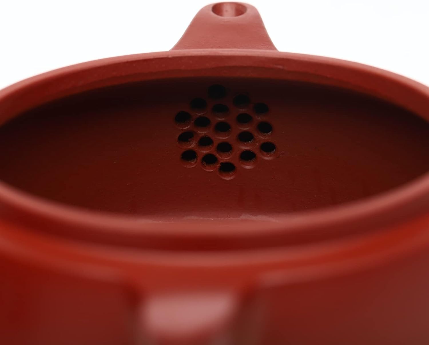 SILINE Zisha – Tetera de 6.9 onzas, tetera china auténtica de arcilla Yixing hecha a mano con filtro, cafetera de té de hojas sueltas Kung Fu