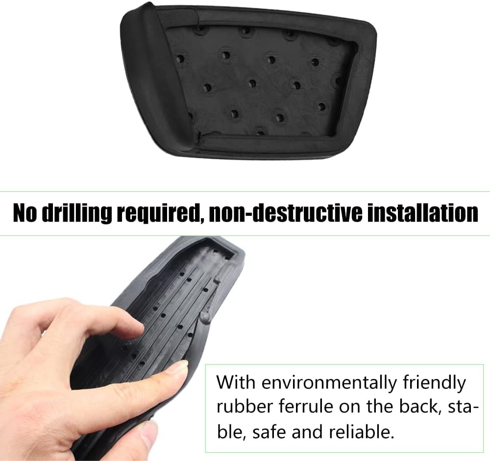 Blazeray Accesorios para Toyota RAV4 RAV 4 XA50 2019 2020 2021 Accesorios Cubierta de pedal de aleación de aluminio antideslizante Motor automático