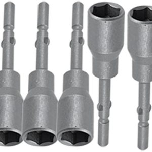 IIVVERR Juego de llaves hexagonales de 0.394 x 2.559 in, herramienta de mano (5 piezas, 0.394 x 2.559 in, juego de dados hexagonales Llave inglesa IIVVERR Juego de llaves hexagonales de 0.394 x 2.559 in, herramienta de mano (5 piezas, 0.394 x 2.559 in, juego de dados hexagonales Llave inglesa