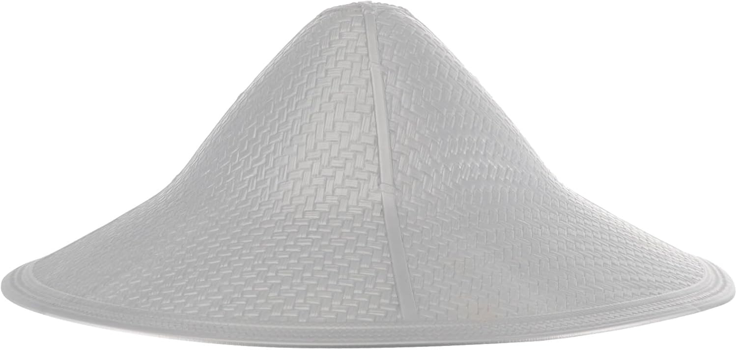 SEWACC Sombrero de bambú ninja retro tradicional sombrero de cono chino estilo jpanese sombrero de sol hecho a mano sombrero de paja asiática
