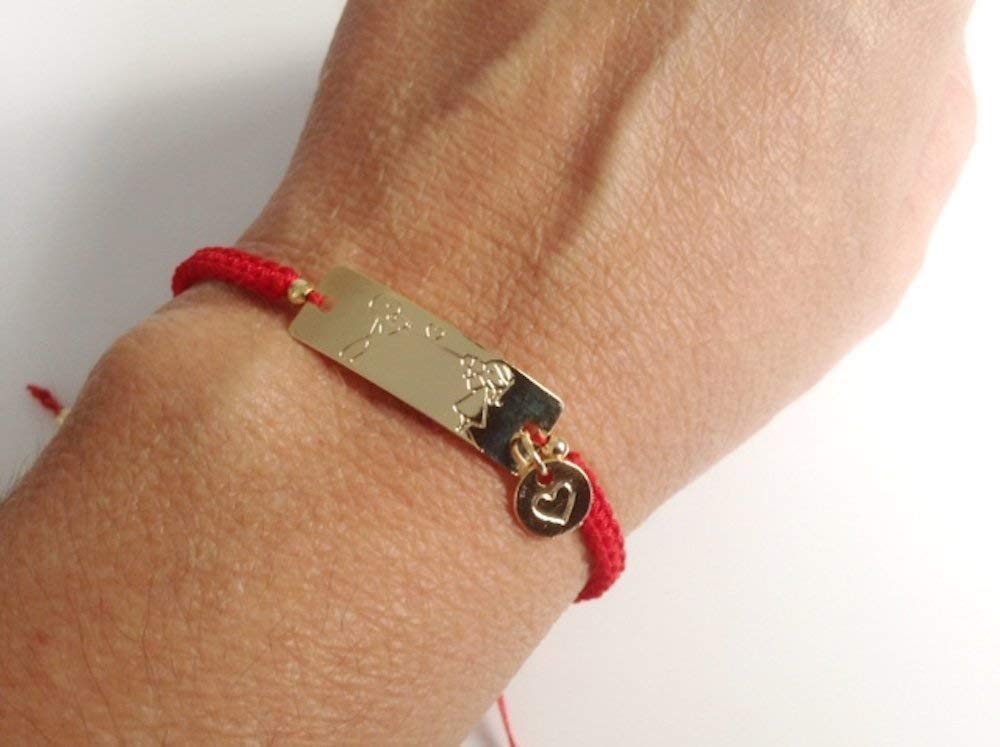 Friendship Red String Bracelets Endless Love Pulseras de Hilo Rojo