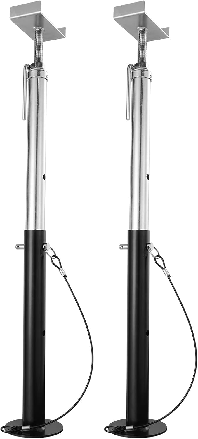 VEVOR RV Slide Out Support Jacks, 5000 lbs Capacity Each Slide Out Stabilizer, Adjusts from 20″-48″ Camper Slide Out Support Jacks, Heavy-Duty