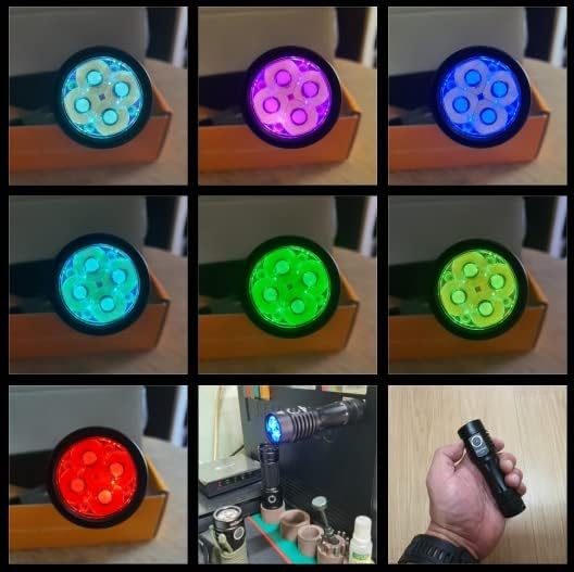 Wurkkos Linterna LED recargable EDC, súper brillante de alto lumen de 4000 lúmenes, linterna pequeña con Andruril 2.0 UI, potente linterna compacta