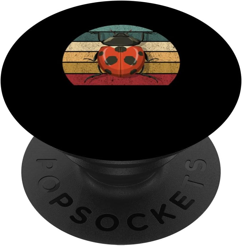 Sunset Ladybug Squad Ladybugs Insects Bugs Coccinellidae PopSockets Swappable PopGrip