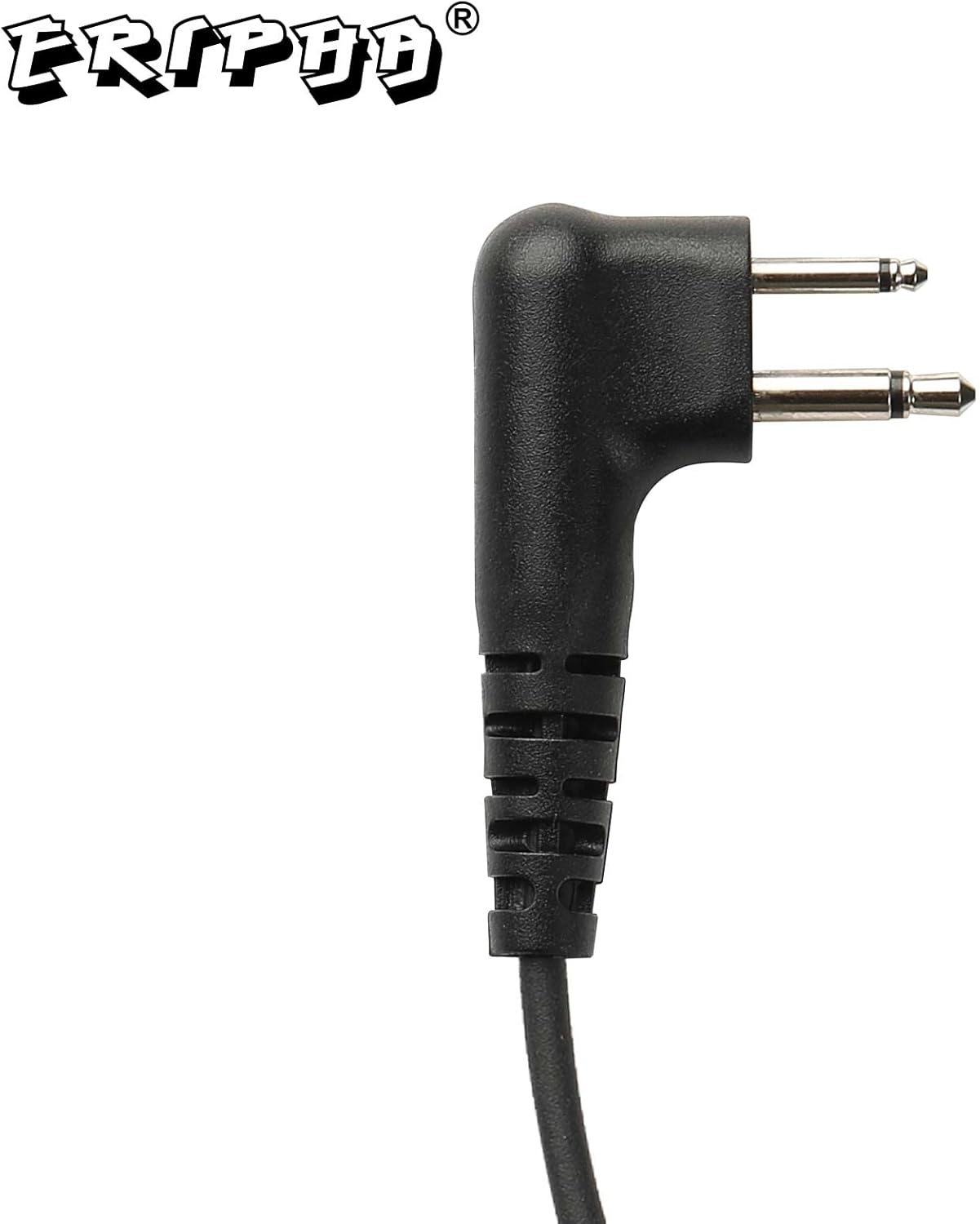 ERIPHA Auricular Walkie Talkie de 2 pines con micrófono PTT y tubo acústico de aire compatible con Motorola BPR40 CLS 1110 1410 VL50 RDM2070D