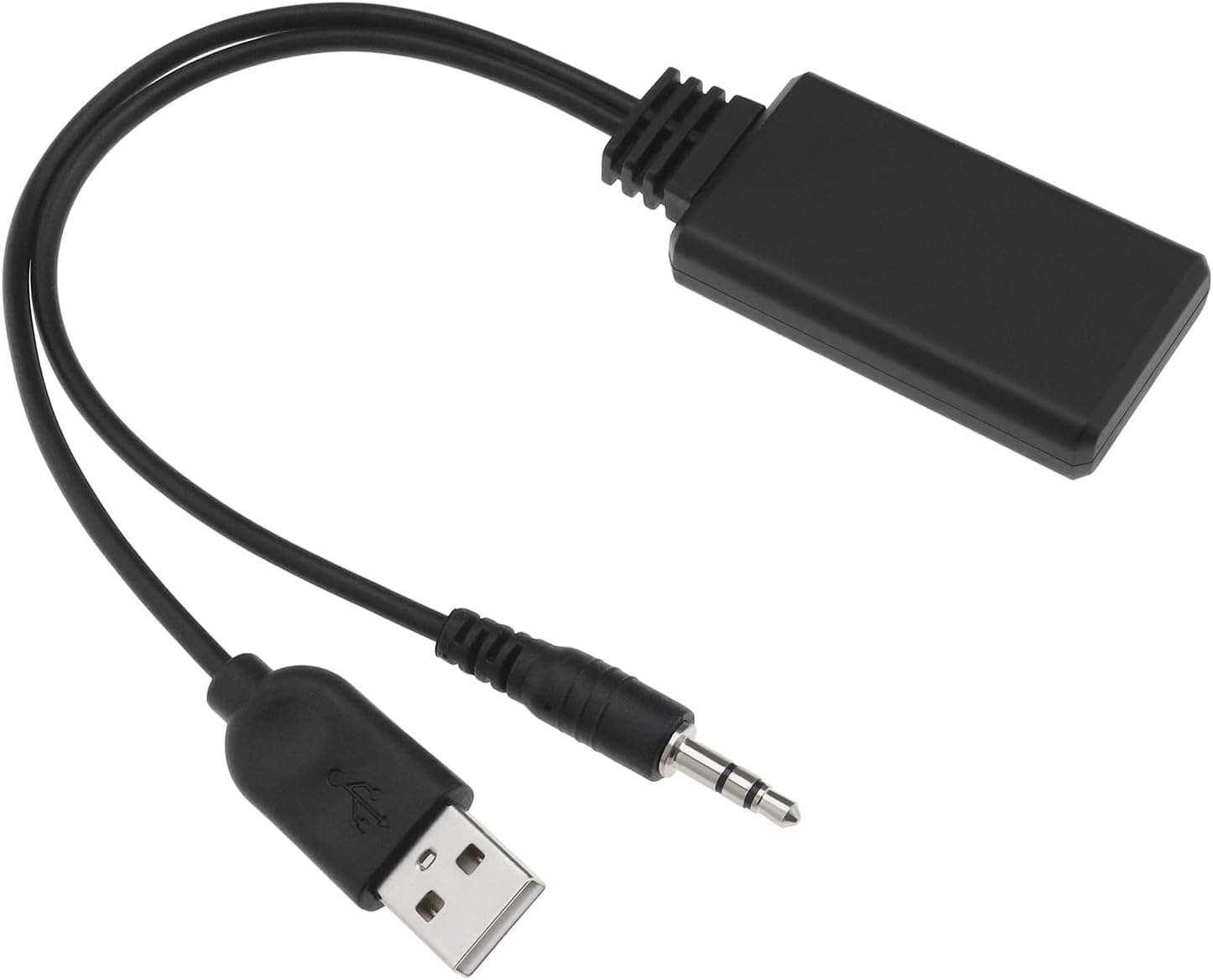 The Lord of the Tools Receptor Bluetooth 5.0 para coche, adaptador AUX Bluetooth de 5-12 V, 0.138 in0,14 pulgadas, cable de audio AUX para coche,