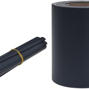 vidaXL Garden – Pantalla de privacidad de PVC de 114.8 x 0.6 pies, gris oscuro mate, resistente a la intemperie y a los rayos UV con fácil vidaXL Garden – Pantalla de privacidad de PVC de 114.8 x 0.6 pies, gris oscuro mate, resistente a la intemperie y a los rayos UV con fácil