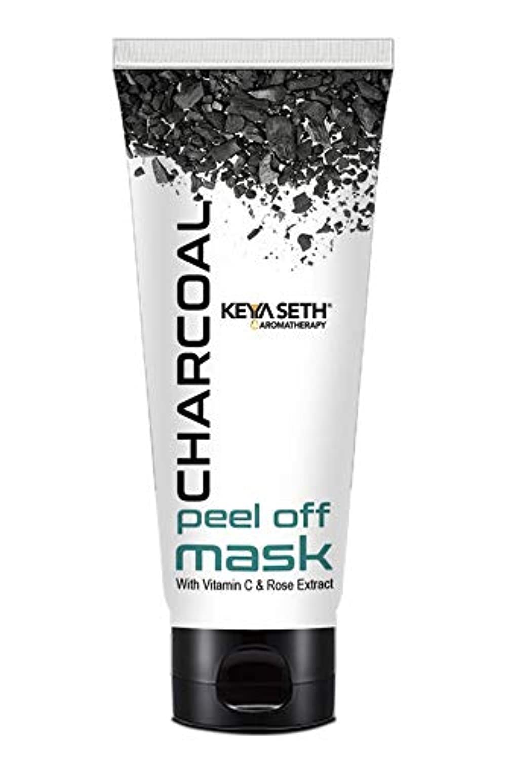 Keya Seth – Aromaterapia, máscara de carbón despegable, eliminación de puntos negros y piel muerta aprieta los poros, limpia profundamente para