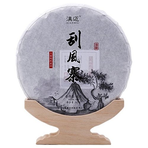 Yi Wu viento pared Pu’er té crudo Pu-erh Pastel de té