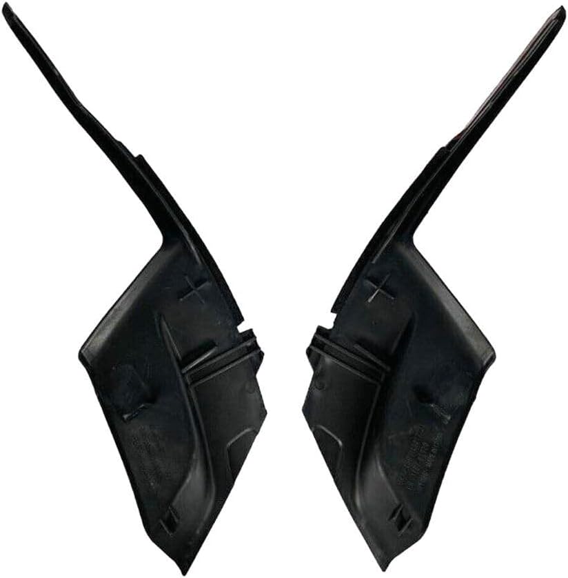 1 par de limpiaparabrisas cubierta cubierta de extensión para Toyota Sienna 2011 2012 2013 2014 2015 2016 2017 2018 2019 2020