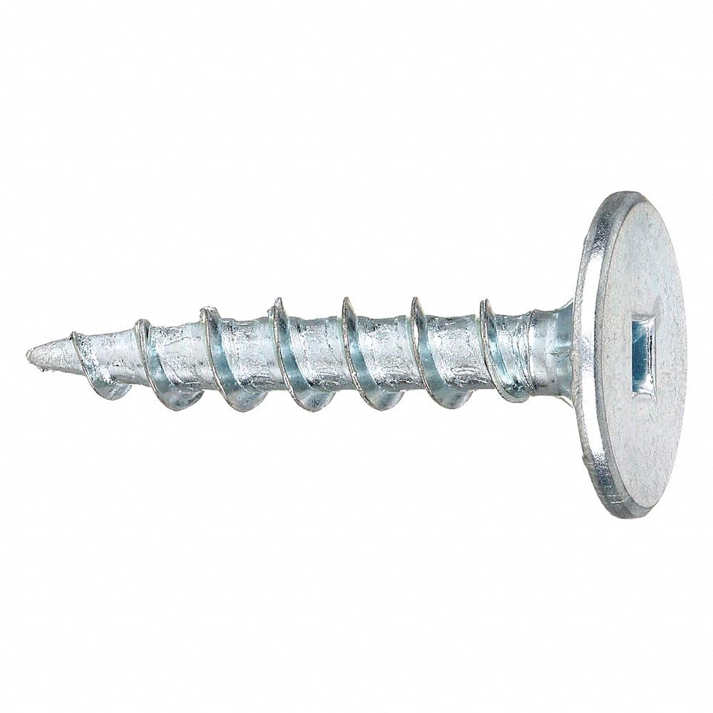 FastCap Professional PowerHead #10 Tornillo para madera, 1-14 pulgadas de longitud, cabeza de 916 pulgadas, autorroscante, recubierto de zinc,