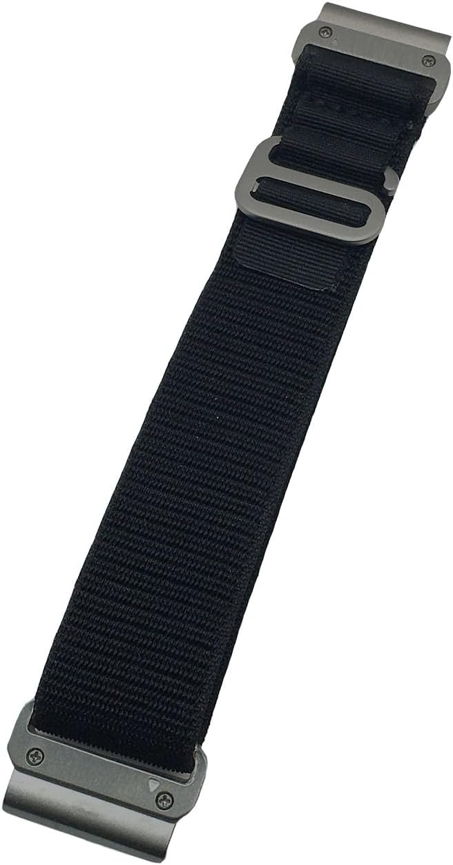Correa de nailon premium de 0.866 in para Garmin Forerunner 945, Fenix 5, 6, 7 Smartwatch – Alpine Loop